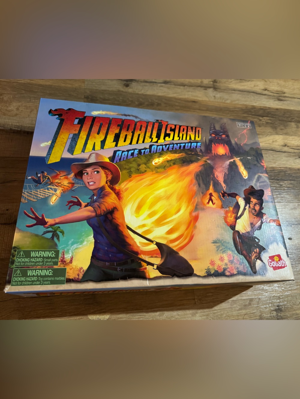 Fireball Island: Race to Adventure Board Game - Colorful Adventure Art
